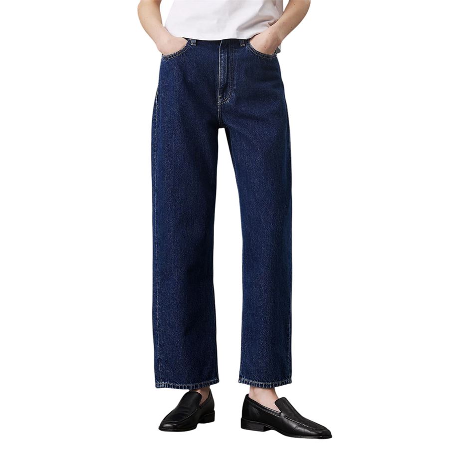 High Rise Barrel Jeans da donna Calvin Klein | J20J2250041BJ